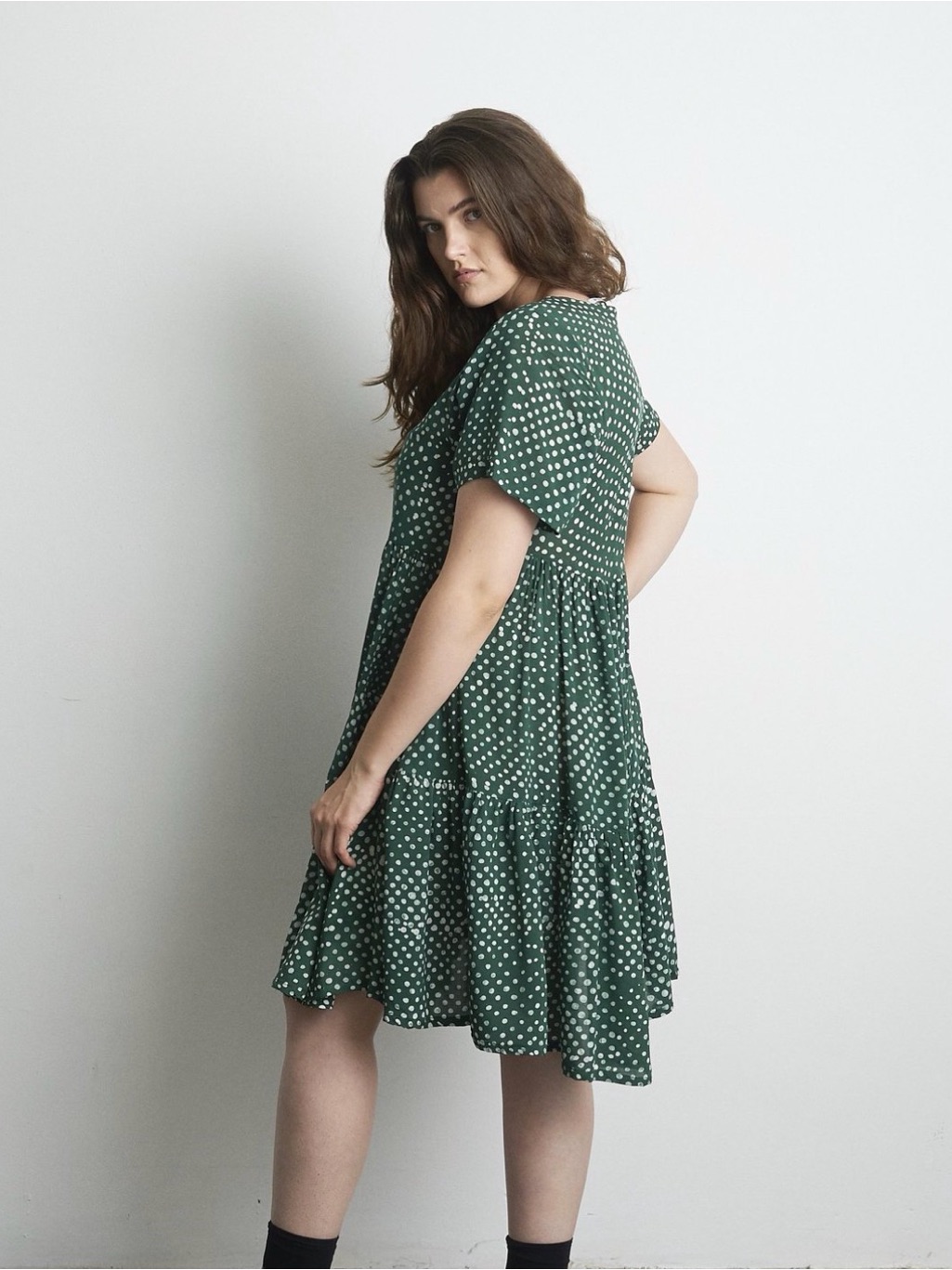 Osei Duro Layer Dress In Bullfrog By Moonlight Fabric — image 2 of 5